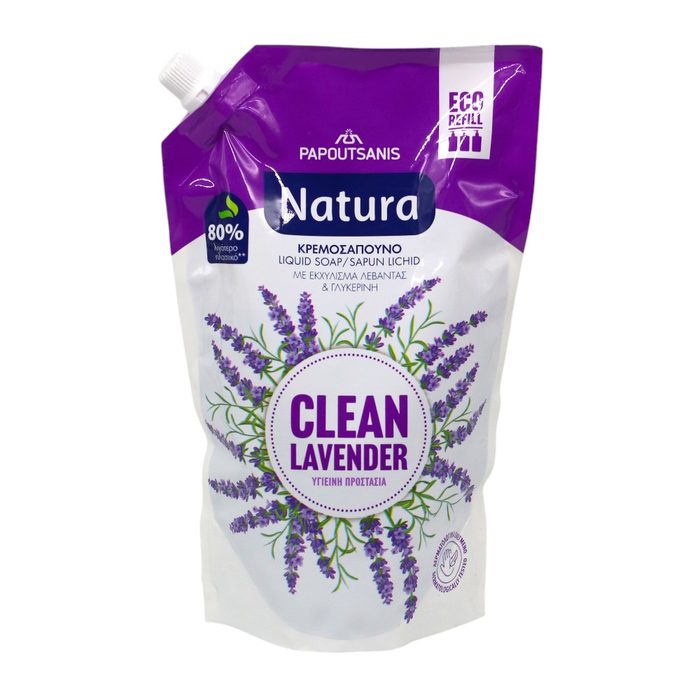 Мило рідке Natura Lavender 750 мл (запаска)